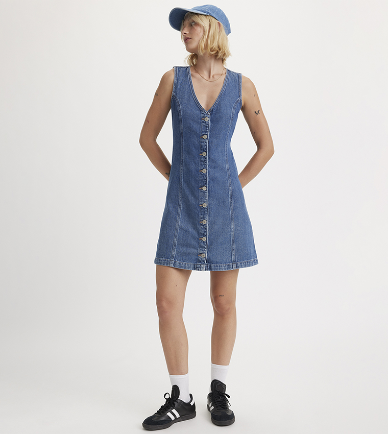 free people everyone's favorite mini dress Have A Thing For You Mini by free-est at Free People in Green, Size: L