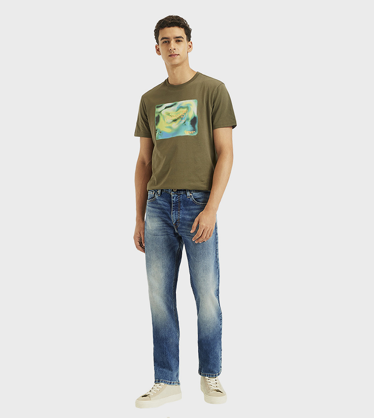 513 Faded Slim Fit Jeans