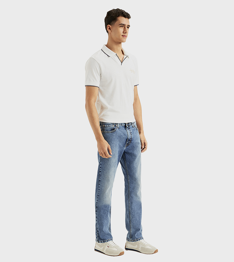 513 Faded Slim Fit Jeans