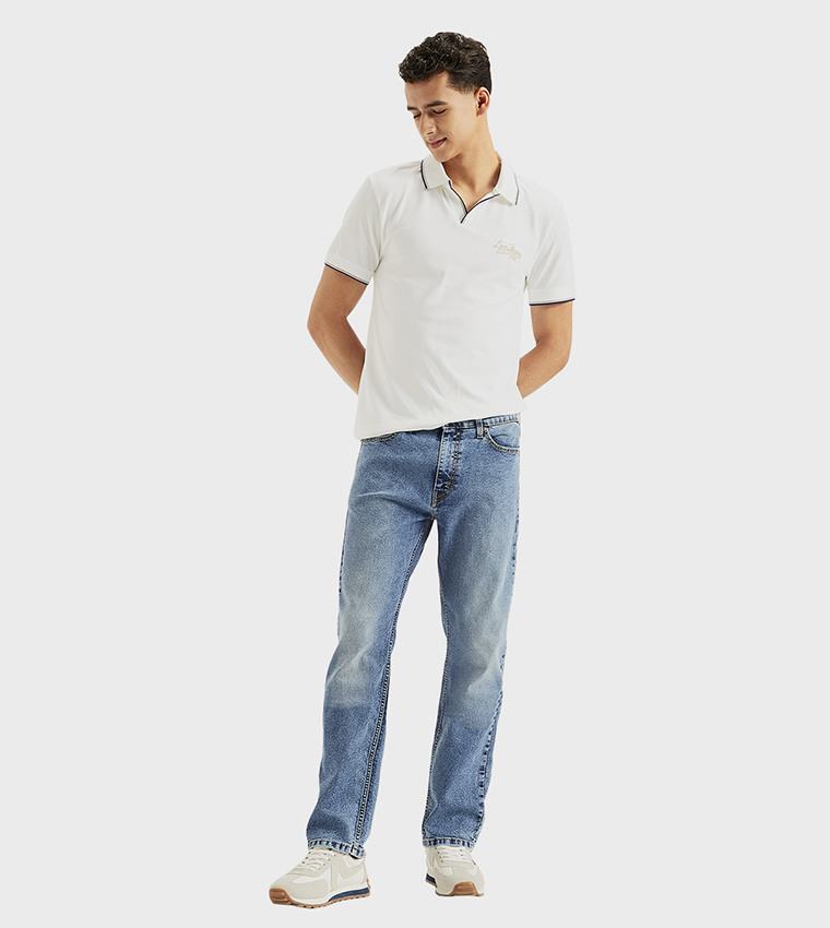 513 Faded Slim Fit Jeans