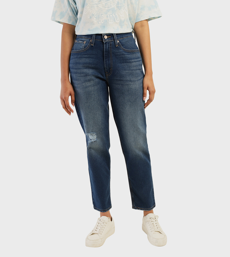 Mid Rise 80s Mom Tapered Jeans