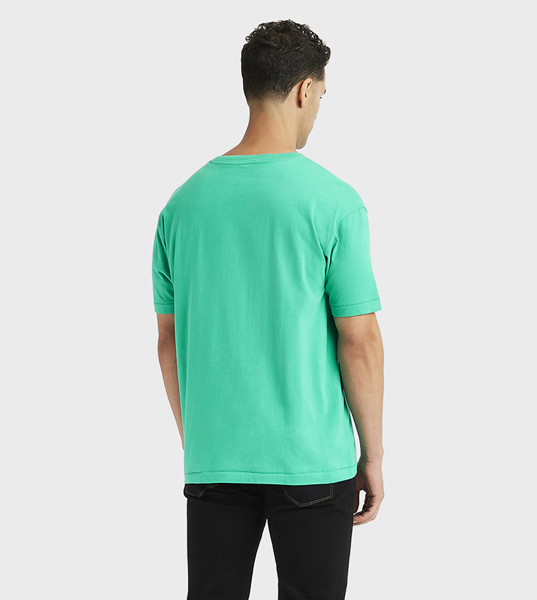 Logo Printed Regular Fit T-Shirt