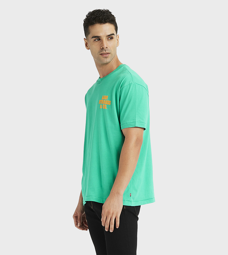 Logo Printed Regular Fit T-Shirt