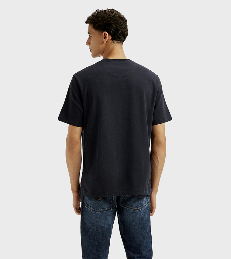 Embroidered Crew Neck T-Shirt