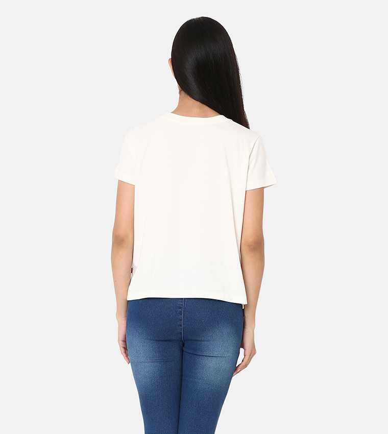 Logo Printed Short Sleeves T-Shirt