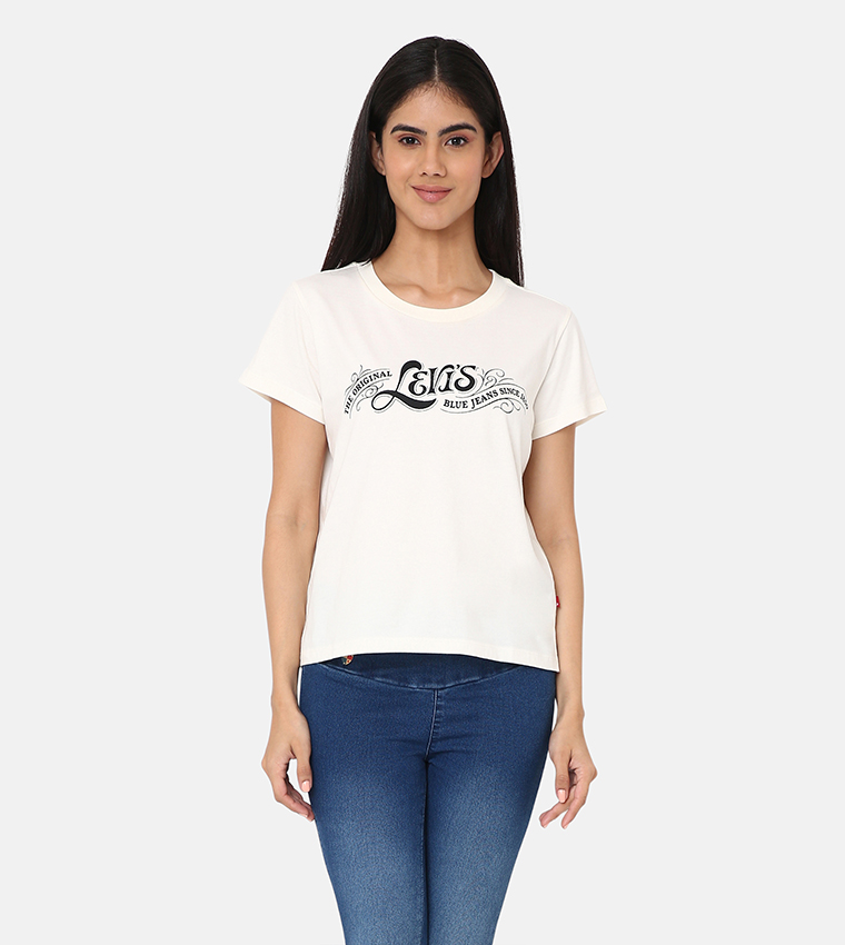 Logo Printed Short Sleeves T-Shirt