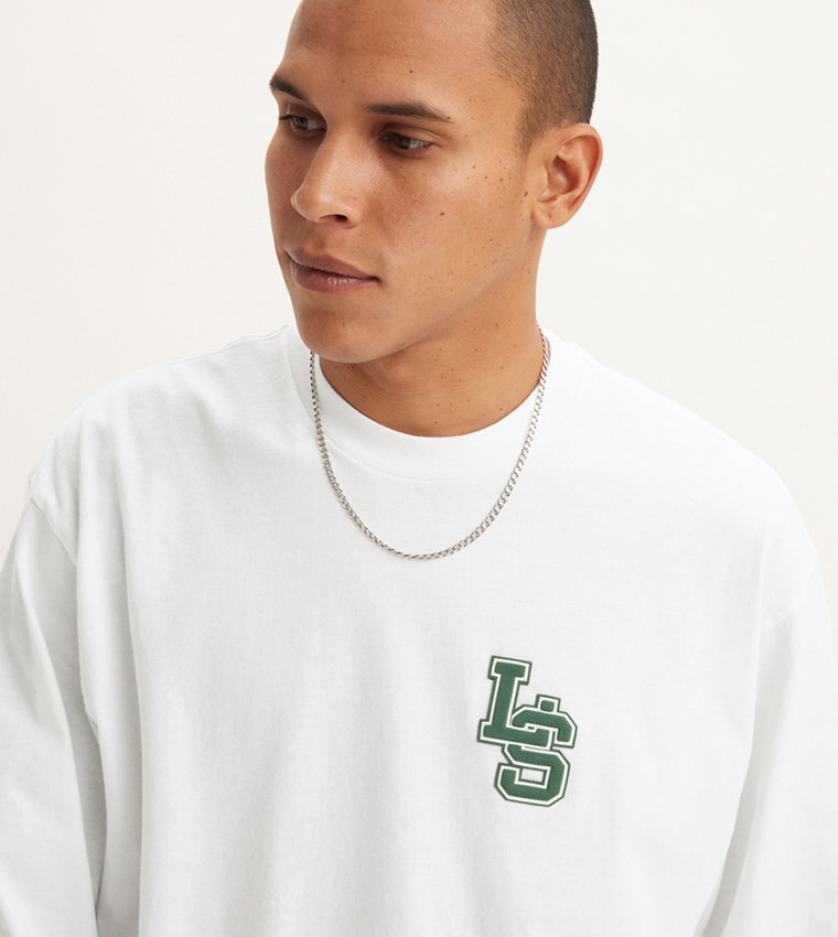 Appliqued Long Sleeves T-Shirt