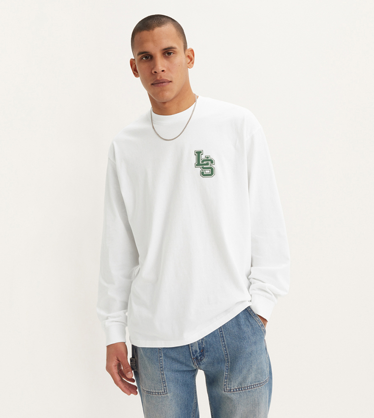 Appliqued Long Sleeves T-Shirt