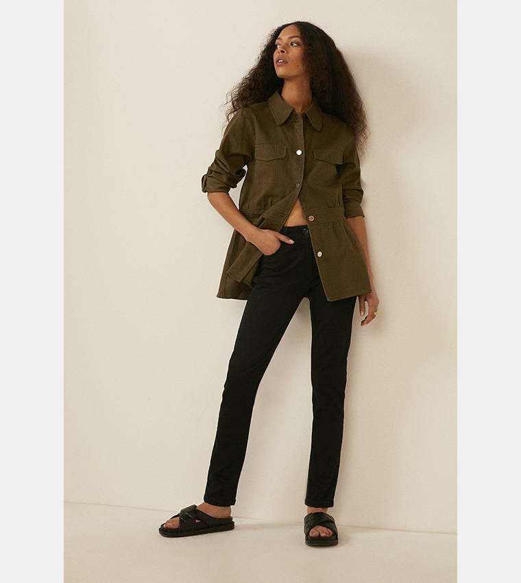 Oasis cherry coat sales