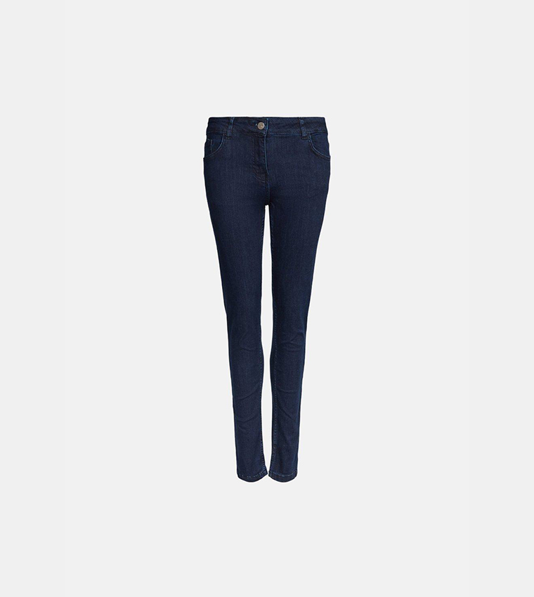 Buy Oasis Cherry Organic Sculpting Slim Fit Jeans In Blue