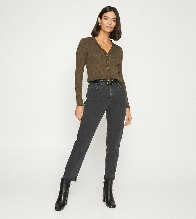 Oasis ribbed long cardigan online