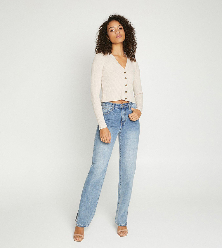 Oasis ribbed long cardigan online