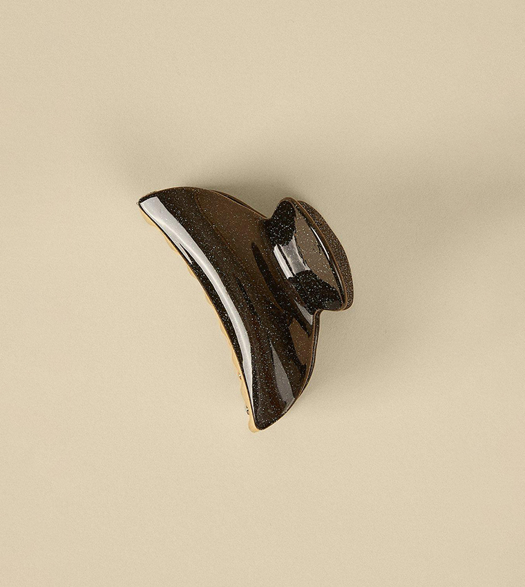 Buy Oasis Large Bulldog Hair Clip In Black 6thStreet Qatar