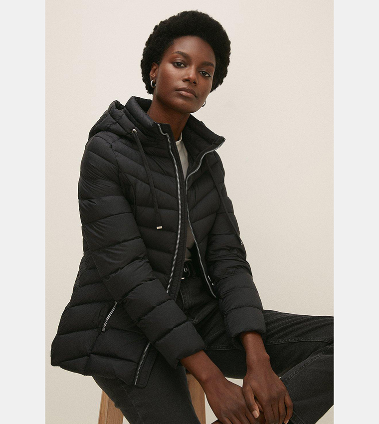 Oasis puffer hot sale coat