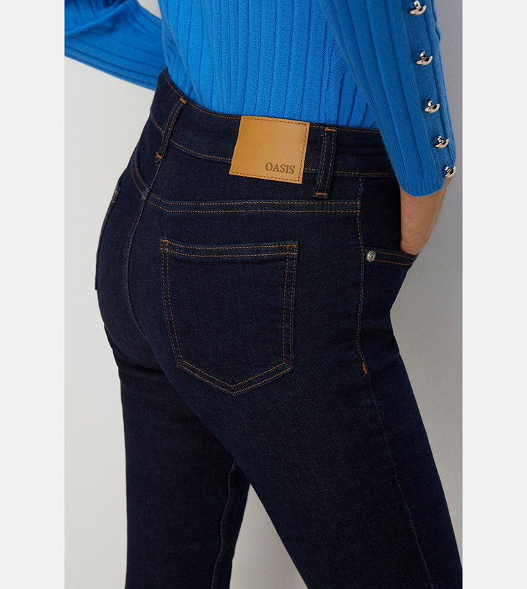 Short Cherry Organic Sculpting Slim Fit Jeans