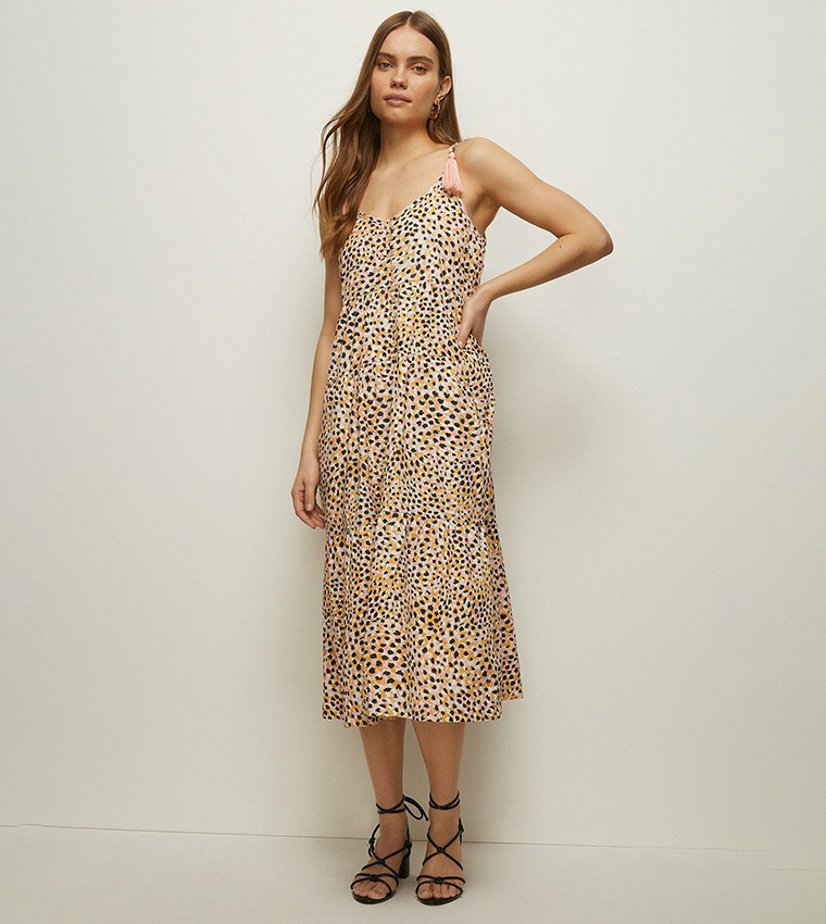Oasis tassel shop dress