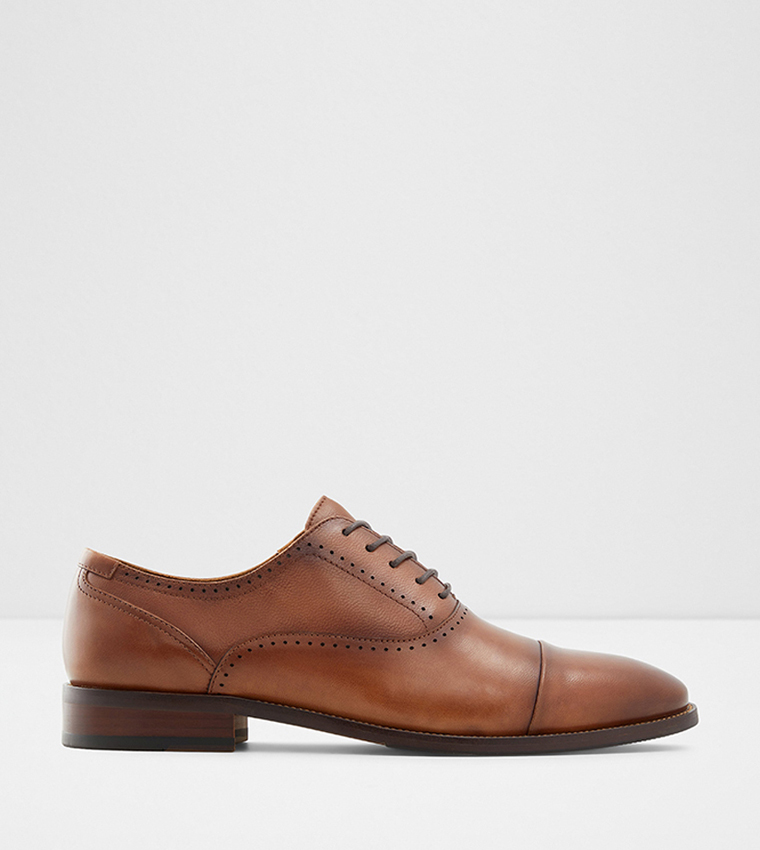 logik frustrerende Jeg har erkendt det Buy Aldo Abawienflex Round Toe Casual Shoes In Brown | 6thStreet Qatar