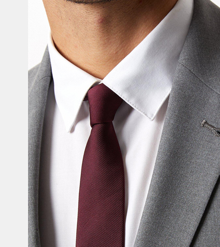 Skinny Fit Light Grey Blazer