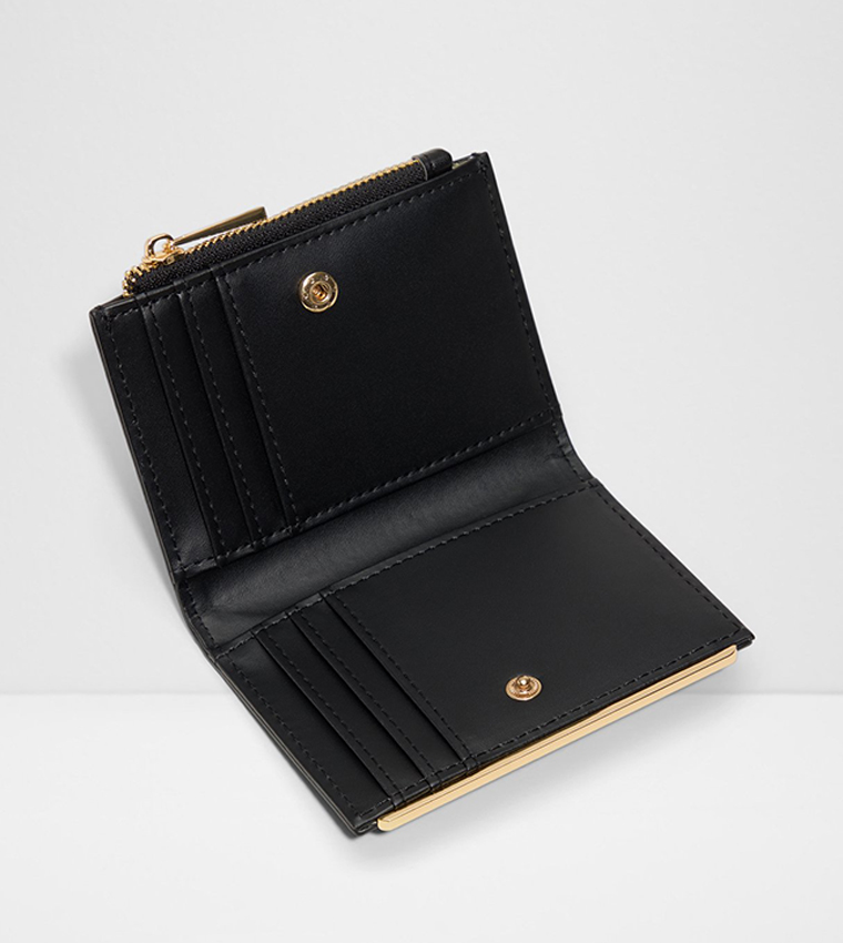 ABEDAN Textured Bi-Fold Wallet