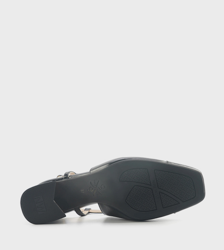 ACALENA Cap Toe Slingback Pumps