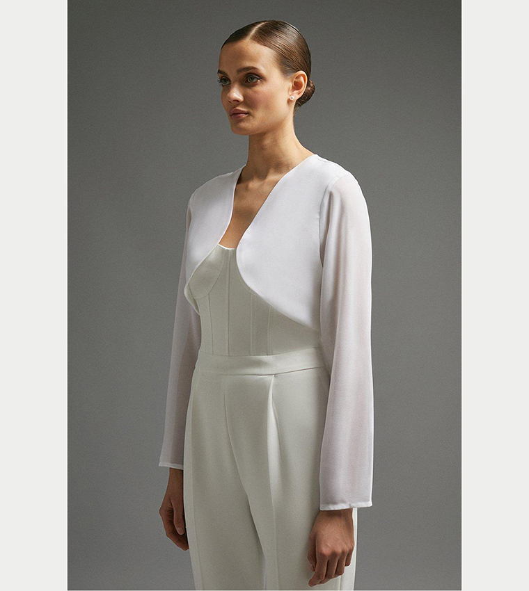 Cropped Jewel Bolero