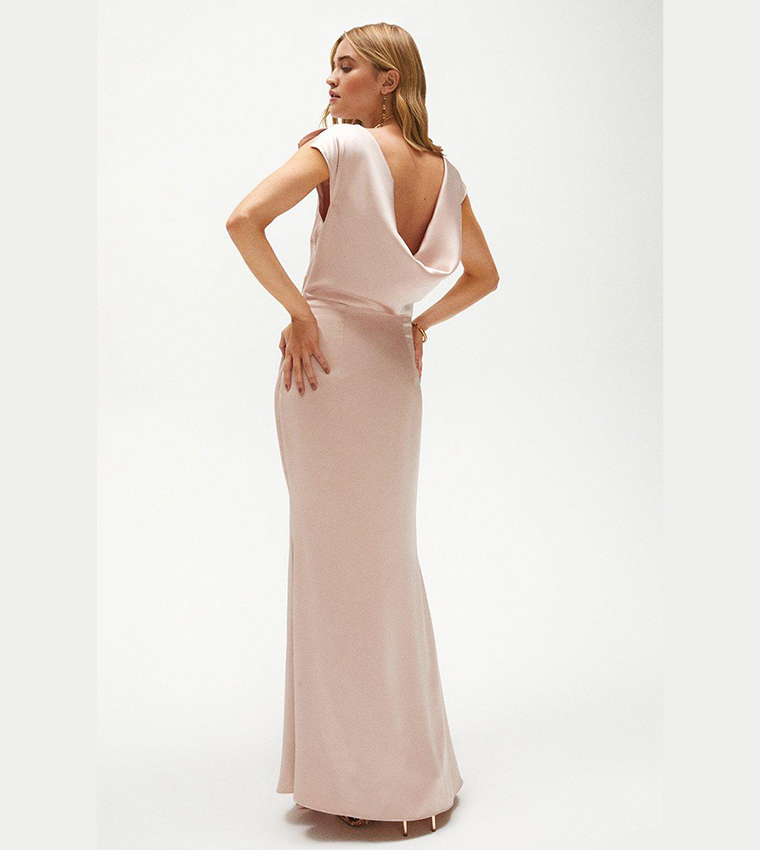 Casual blush best sale maxi dress