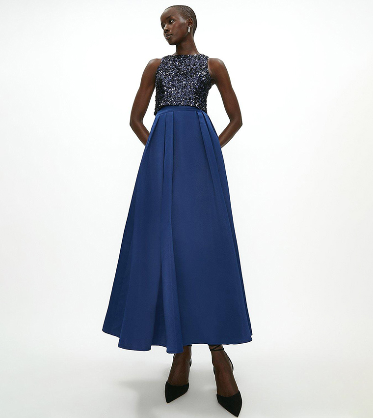 Coast satin 2024 maxi skirt