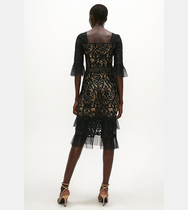 Coast black best sale lace dress