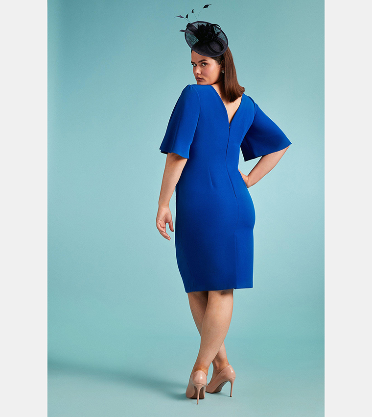 eras tour blue folklore dress Caballero Collection Hollie Maxi Dress-Coastal Blue  Zest
