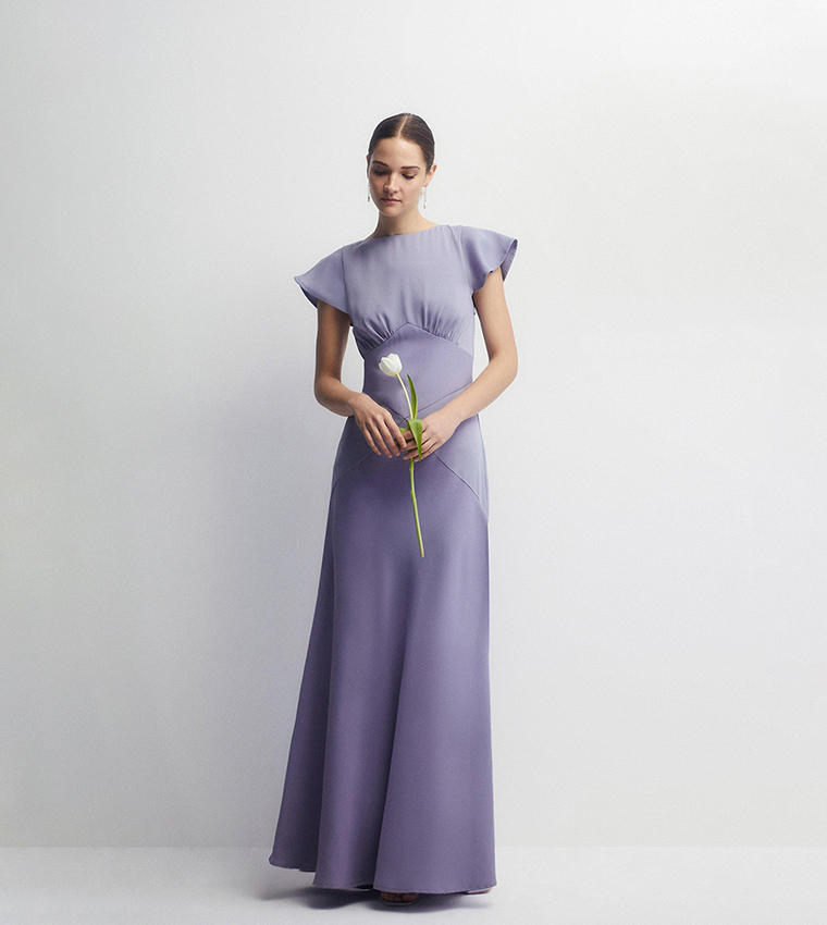 designer dress blue Luxury Blue Mermaid Evening Dress With Feather