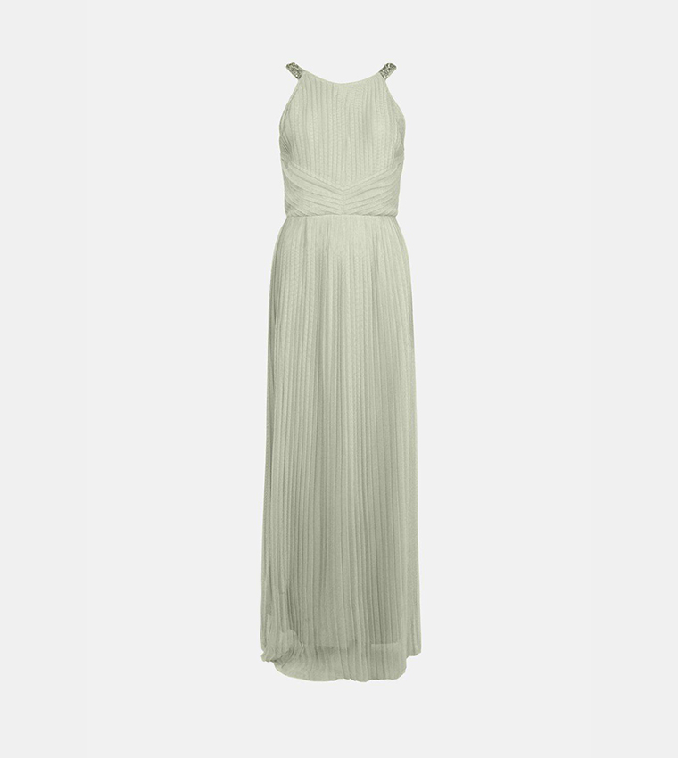 strapless open back dress Invisible String Cowl Plunge Backless Maxi Dress Light Blue