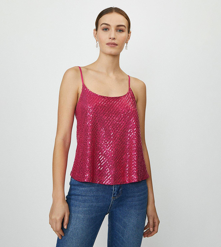 Cut Out Camisole Top