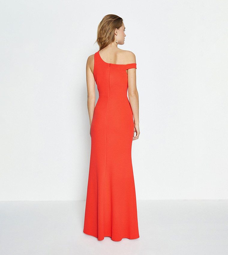 Buy Coast Shoulder Bow Maxi Dress In Coral 6thStreet Bahrain