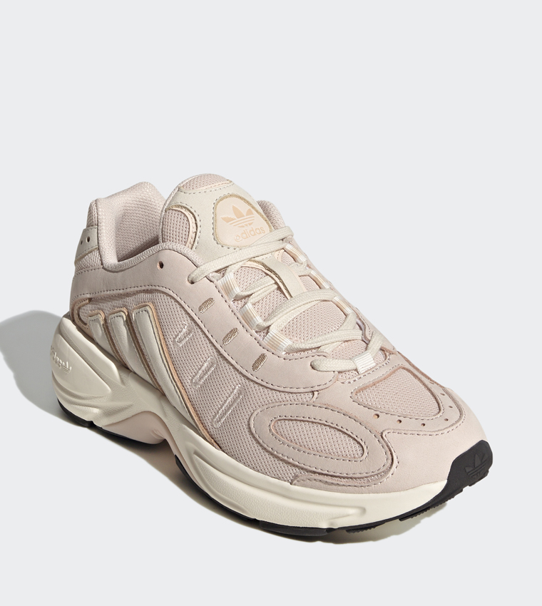 Mesh Lace-Up Running Shoes