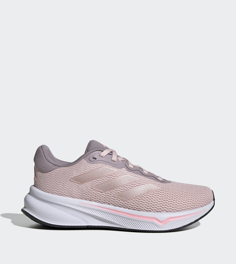Buy Adidas Mesh Lace Up Running Shoes In Pink | 6thStreet Qatar