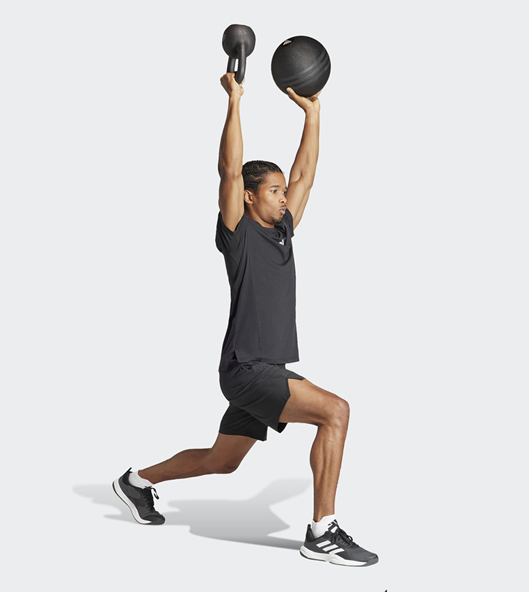 RUN IT Logo Print Active T-Shirt