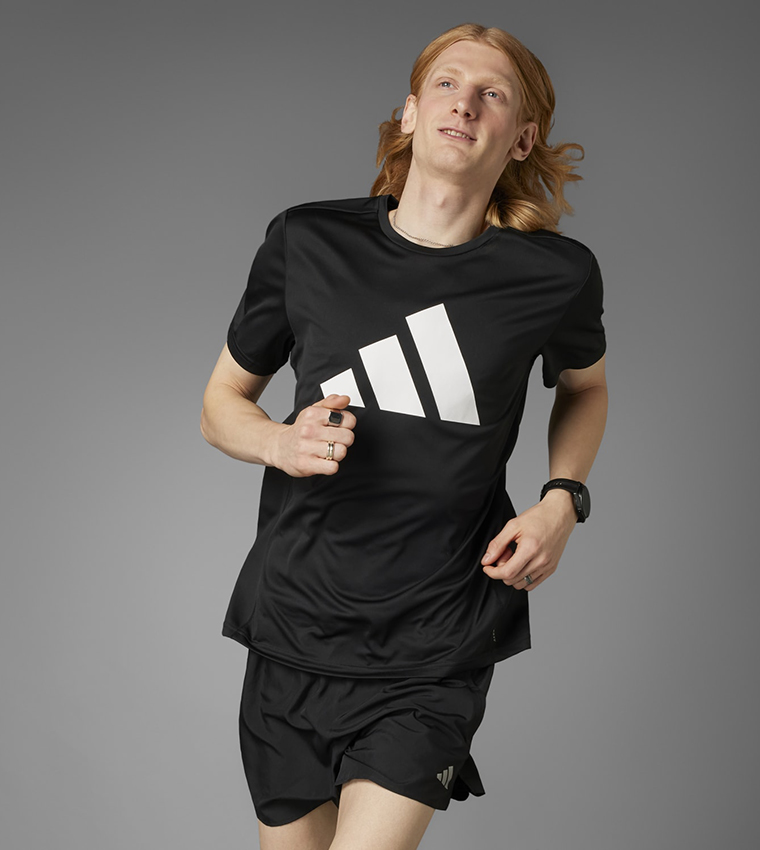 RUN IT Logo Print Active T-Shirt