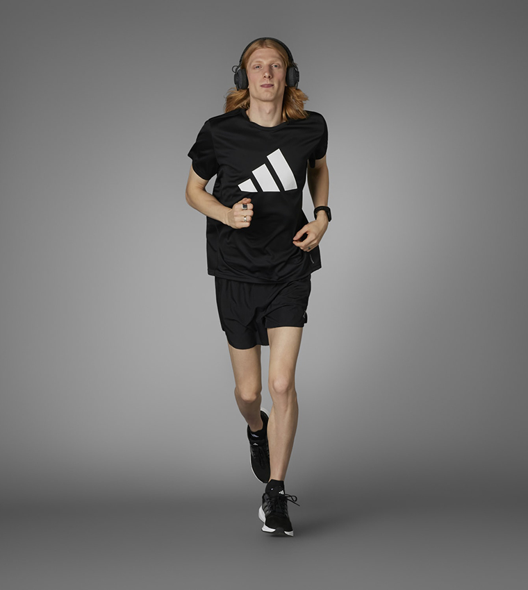 RUN IT Logo Print Active T-Shirt