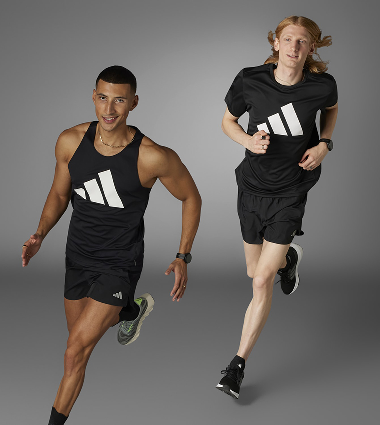 RUN IT Logo Print Active T-Shirt