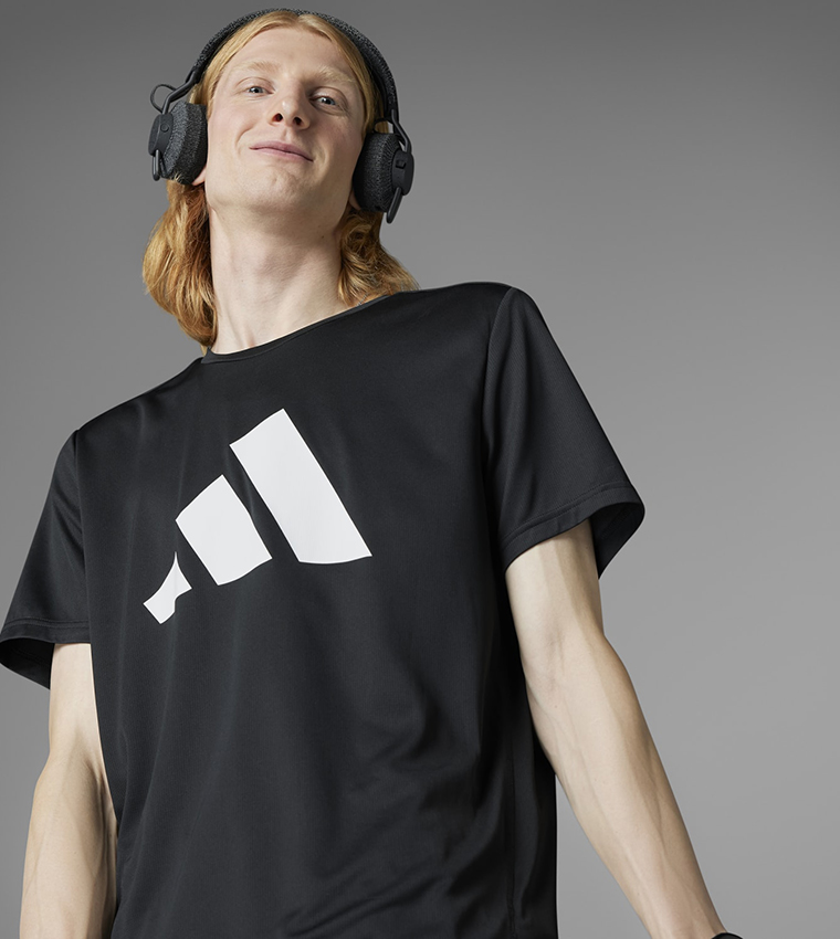 RUN IT Logo Print Active T-Shirt