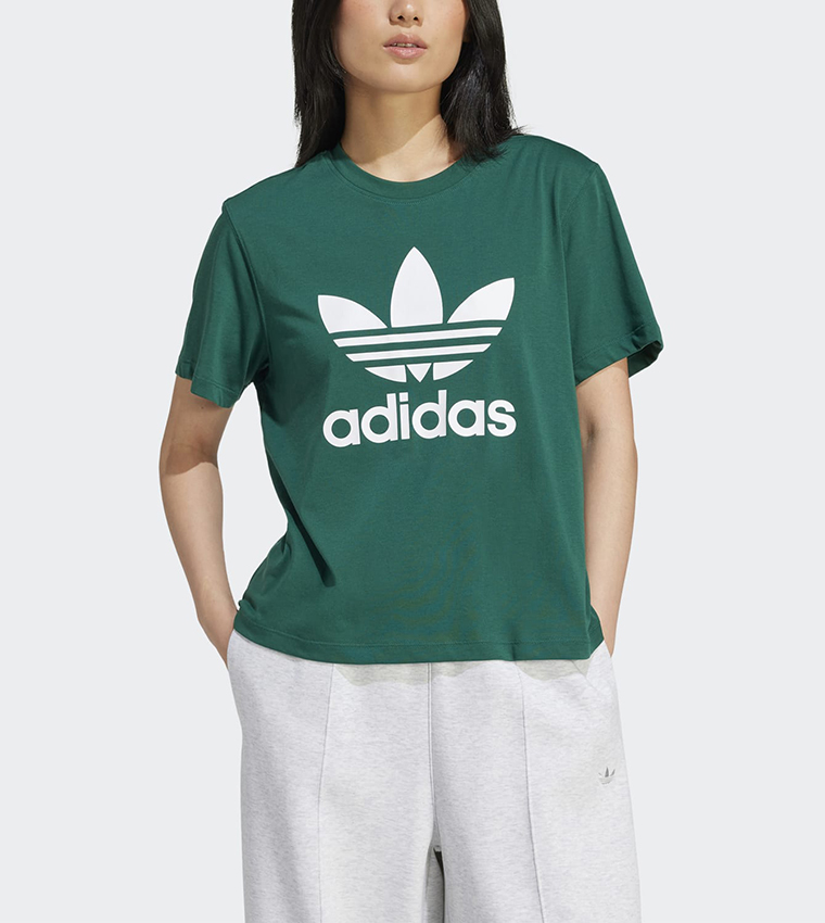 Adicolor Trefoil Boxy Fit Active T-Shirt