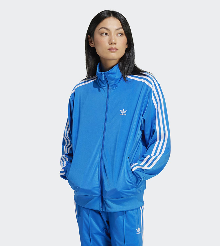 Buy Adidas Adicolor Classics Loose Fit Firebird Track Jacket In Blue 6thStreet Qatar