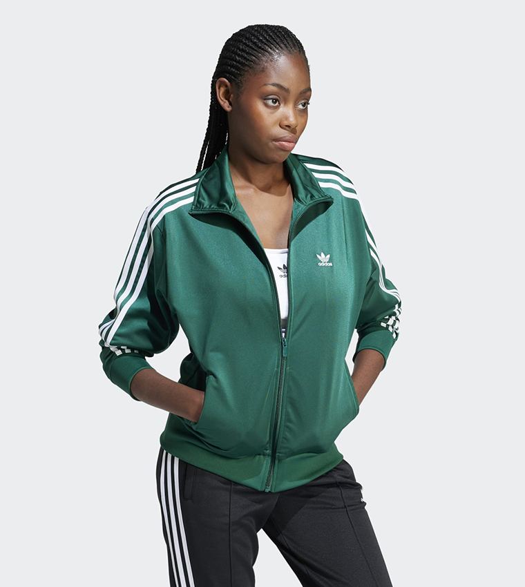 Adidas jacket women green online