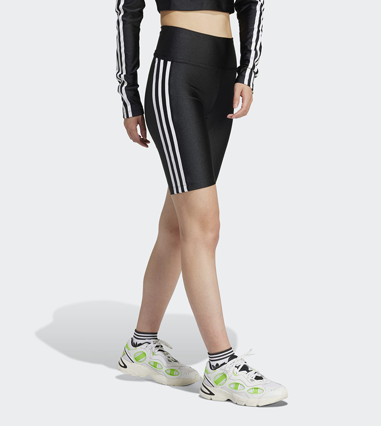 3-Stripes 1/2 Biker Shorts