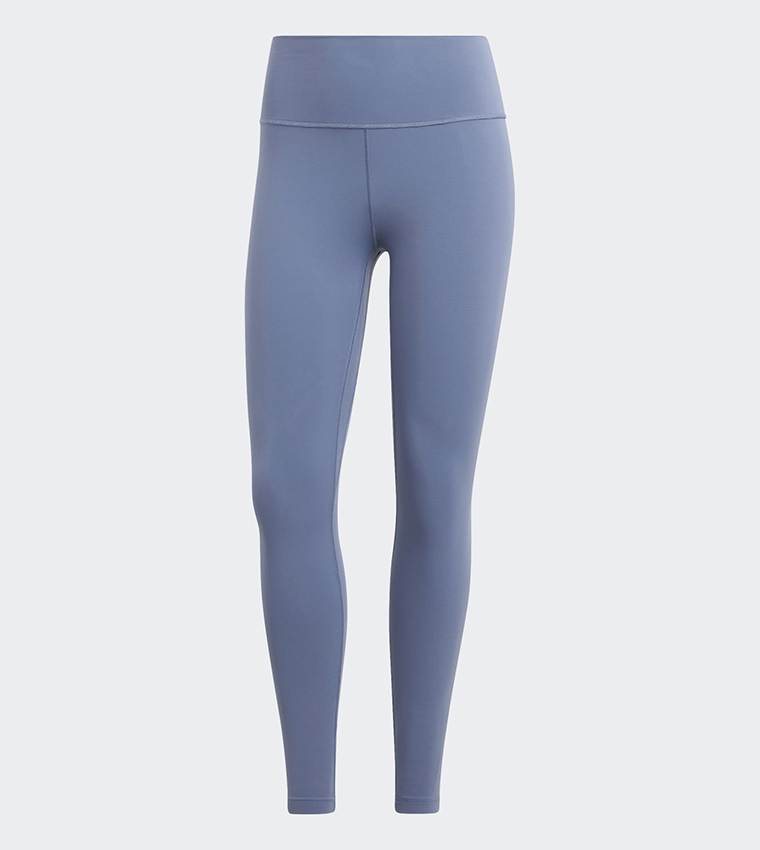 ADIDAS CLIMALITE ANKLE Leggings Women Size XS Blue Solid Logo Polyester  Pull On $26.26 - PicClick AU