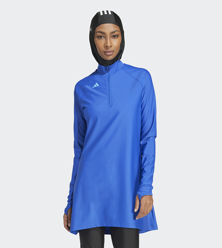 3-Stripes Long Sleeves Swim Top