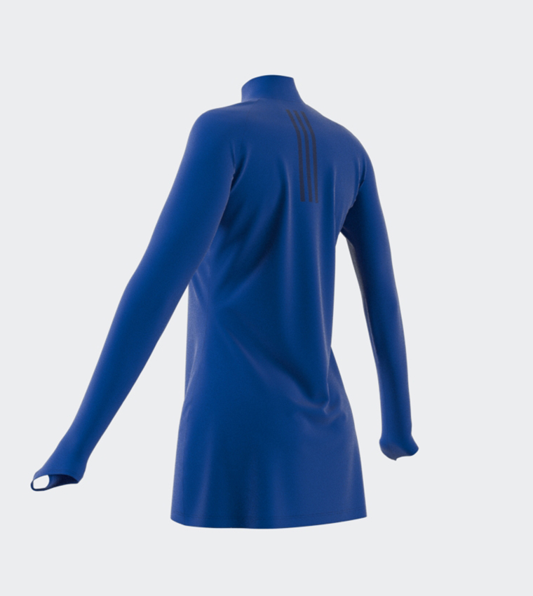 3-Stripes Long Sleeves Swim Top