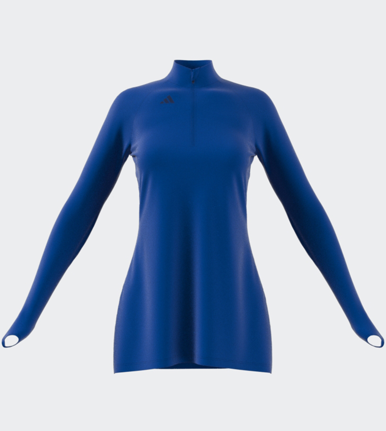 3-Stripes Long Sleeves Swim Top
