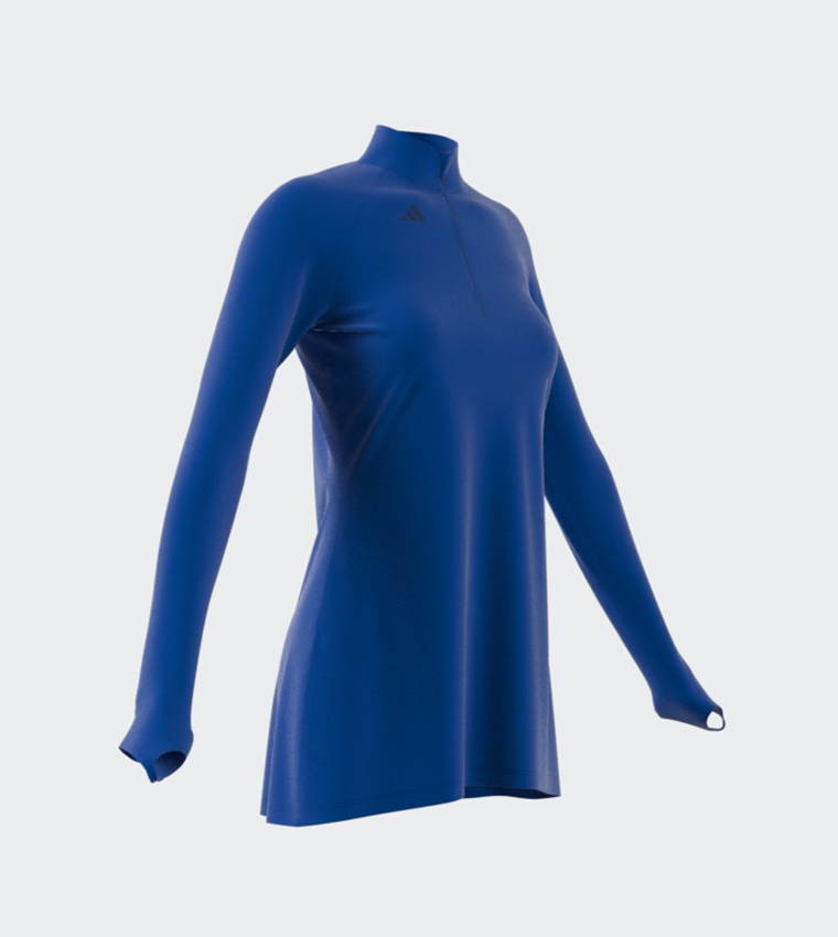 3-Stripes Long Sleeves Swim Top