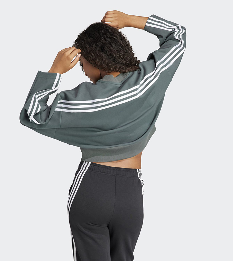 Future Icons 3-Stripes Crop Sweatshirt
